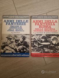 Armi della fanteria russa americana e inglese