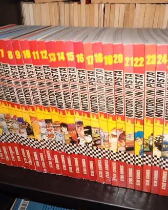 MANGA F MOTORI IN PISTA SERIE COMPLETA