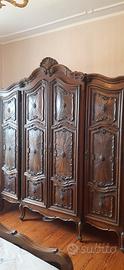 Armadio stile barocco piemontese 