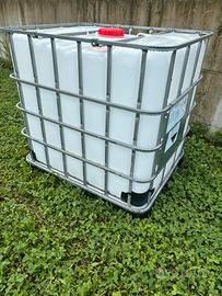 Cisterne IBC 1000 litri per raccolta acqua