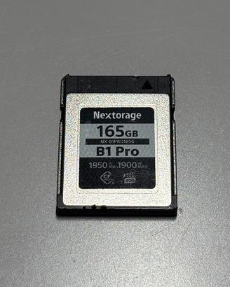 Scheda memoria Nextorage B1 PRO 165gb