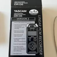 Registratore portatile tascam motorola dr-05