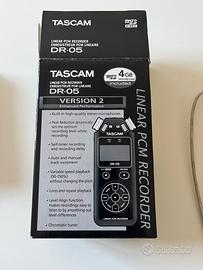 Registratore portatile tascam motorola dr-05
