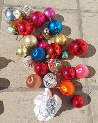 Decorazioni natalizie anni 60 70 Vintage