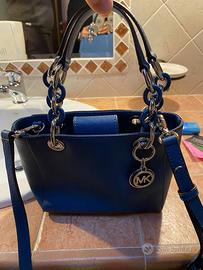 Borsa tracolla michael kors blu elettrico