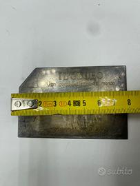 Targa globo Argento 800