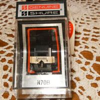 SHURE PUNTINA- n70 ORIGINALE- GIRADISCHI- THORENS