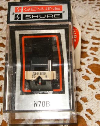 SHURE PUNTINA- n70 ORIGINALE- GIRADISCHI- THORENS