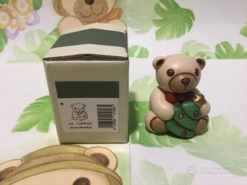 Thun Teddy Natalizo Con Papillon E Albero Natale