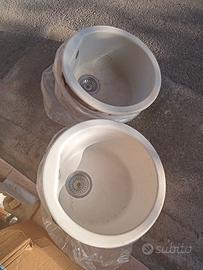 2 vasche da lavandino 