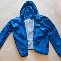 Giacca spolverino EA7 Emporio Armani blu XXL