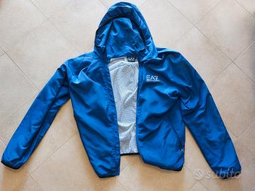 Giacca spolverino EA7 Emporio Armani blu XXL