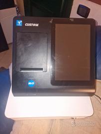 registratore cassa con cassaforte automatica 