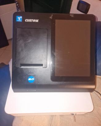 registratore cassa con cassaforte automatica 