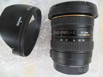 Obiettivo grandangolare Sigma 10-20mm EX DC HSM