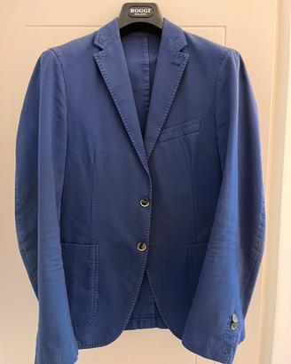 Giacca Ader tg.48 in Cotone Blu elettrico