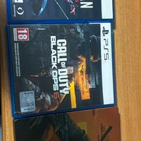 Spiderman e Call of duty ps5