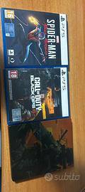 Spiderman e Call of duty ps5