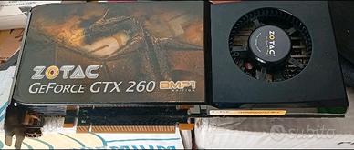 scheda grafica  GeForce gtx260