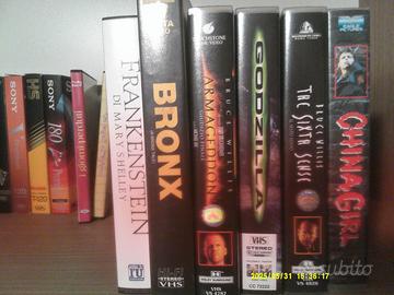 vhs vario genere (elenco in descrizione)