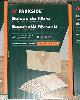 Sacchetti filtranti Parkside PFT 20 A1