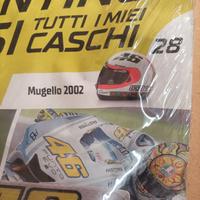 Valentino Rossi casco 1:5 Mugello 2002 uscita 28
