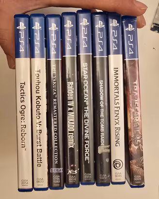 Lotto Giochi PlayStation 4 PS4