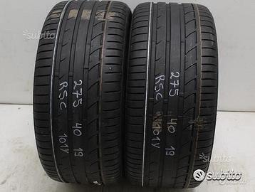 275 40 19 brigestone run flat
