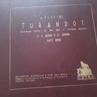 Turandot 78 RPM Opera Completa 1937