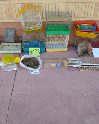 GABBIE per Uccelli e Animali Vari