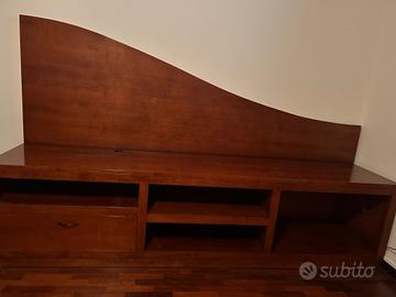 mobile soggiorno in legno massiccio