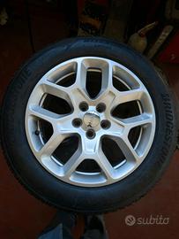 cerchi e gomme da neve jeep Renegade 