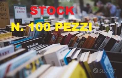 Stock di 100 libri ideali mercatini e bancarelle