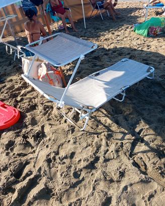 due lettini mare 