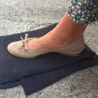 BALLERINE BEIGE CAMOSCIO