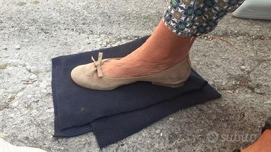 BALLERINE BEIGE CAMOSCIO
