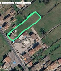 Porzione terreno con casa