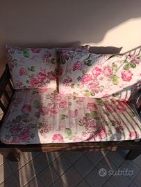 divano letto in legno