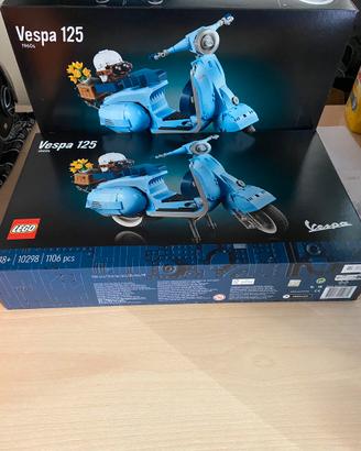 Lego vespa 125 technic 10298 nuova