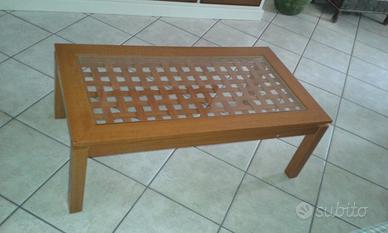 Tavolinetto rettangolare da salotto