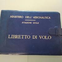 Libretto di volo aeronautica civile 1937