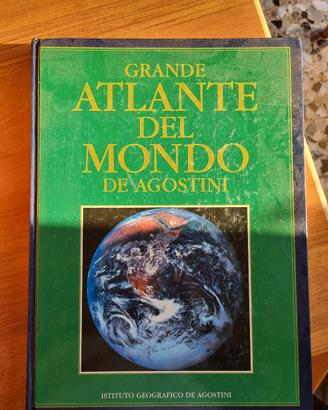 libro "Atlante del mondo"