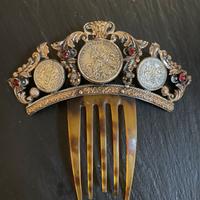 Antico pettine in argento