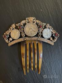 Antico pettine in argento