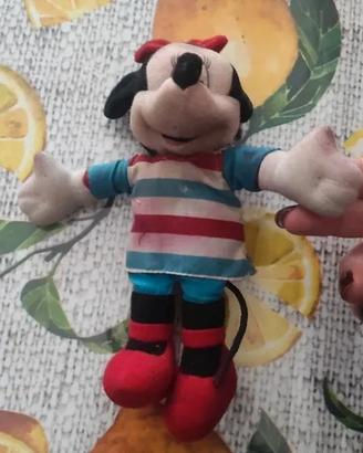 Peluche Minnie Mouse Disney Originale Vintage con 