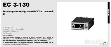 Regolatore di temperatura Every Contro EC3-130 12V