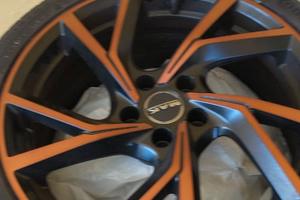 gomme invernali come nuove su cerchi in lega