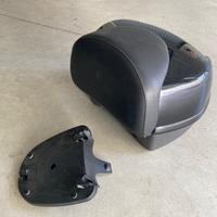 Bauletto Piaggio Beverly originale con piastra