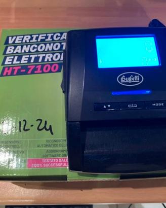 VERIFICA BANCONOTE BUFFETTI HT-7100
