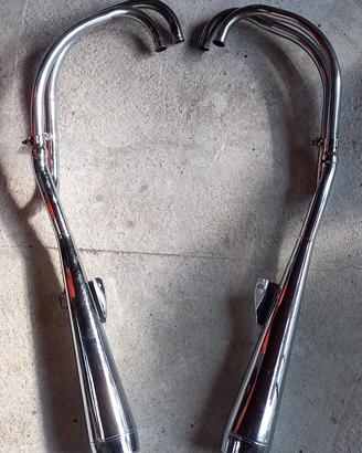 Scarico SITO 4 in 2 per Honda CB500 Four